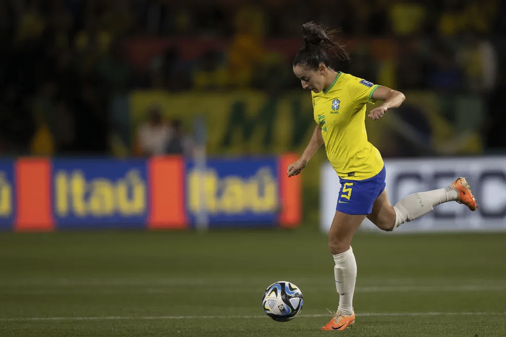 Luana Bertolucci esteve com o Brasil na Copa do Mundo