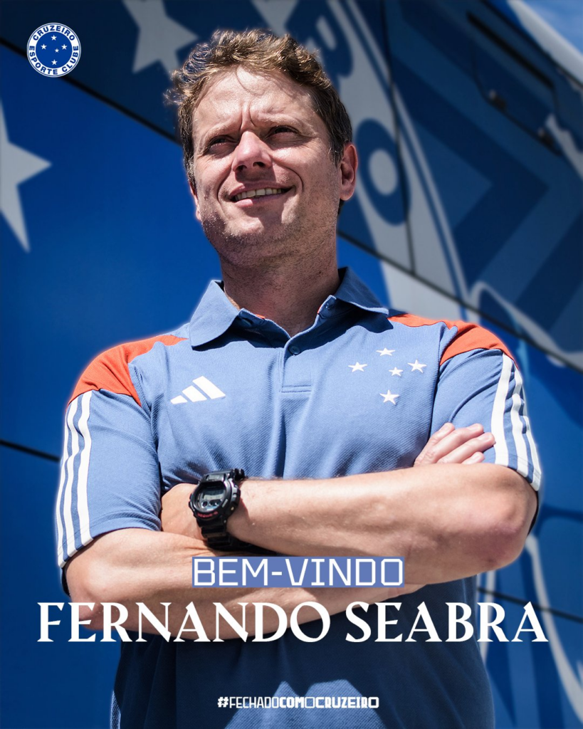 Cruzeiro anuncia substituto de Larcamón: Fernando Seabra