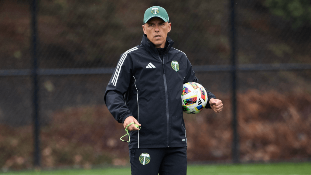 Phil Neville é técnico do Portland Timbers, equipe de Evander