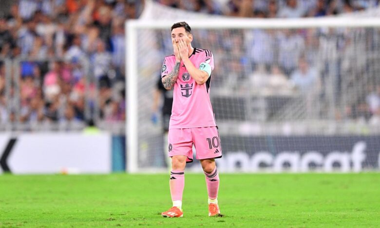 Messi após derrota para o Monterrey