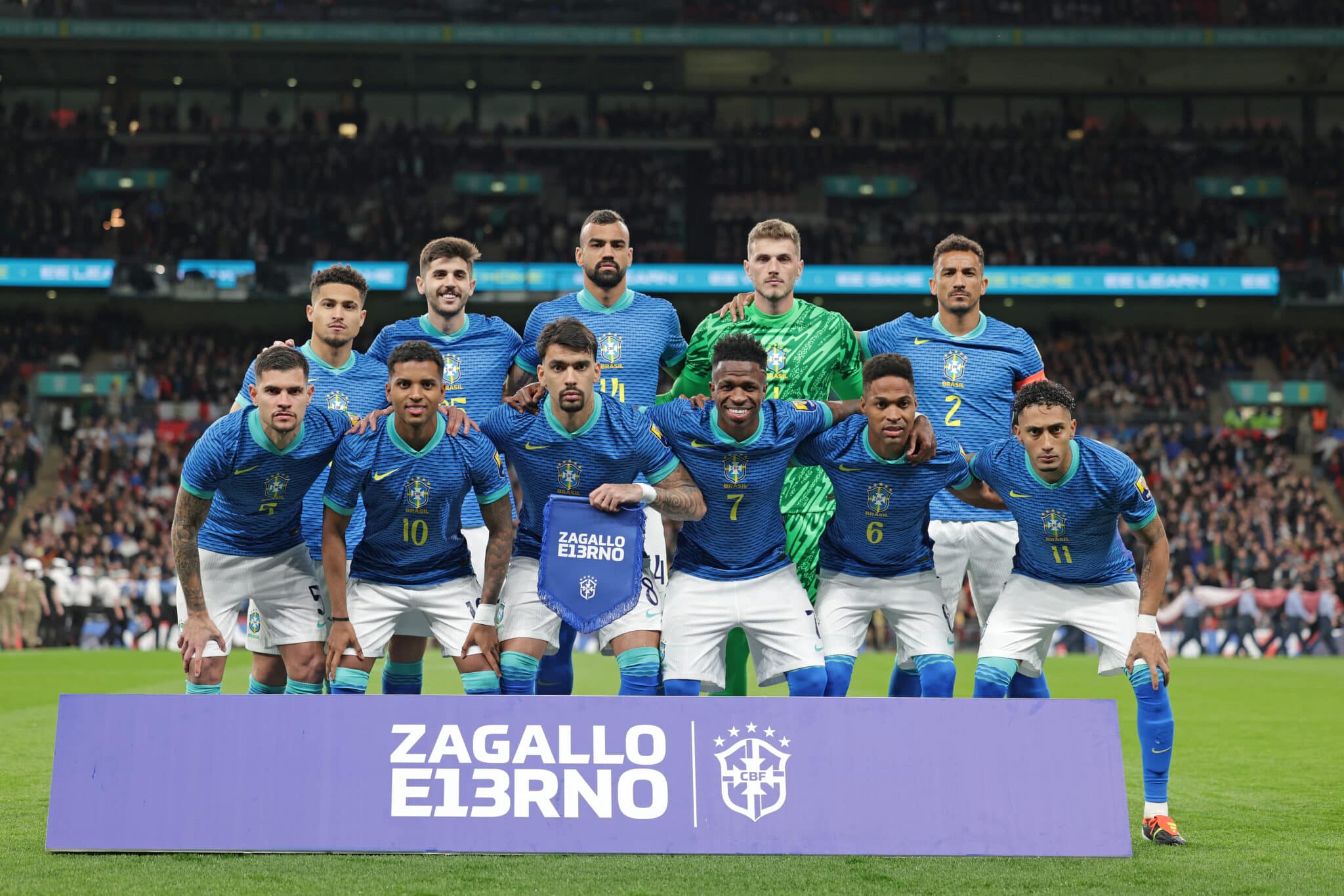 Brasil em amistoso visando a Copa América