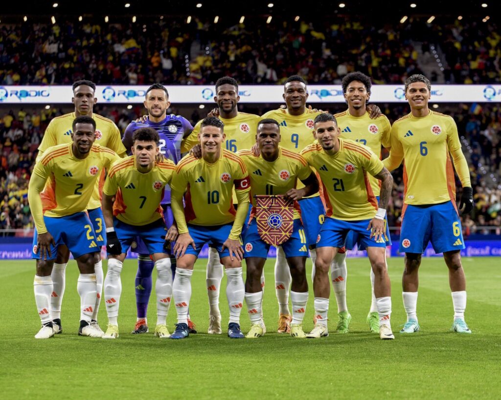 Colômbia em jogo preparatório para a Copa América