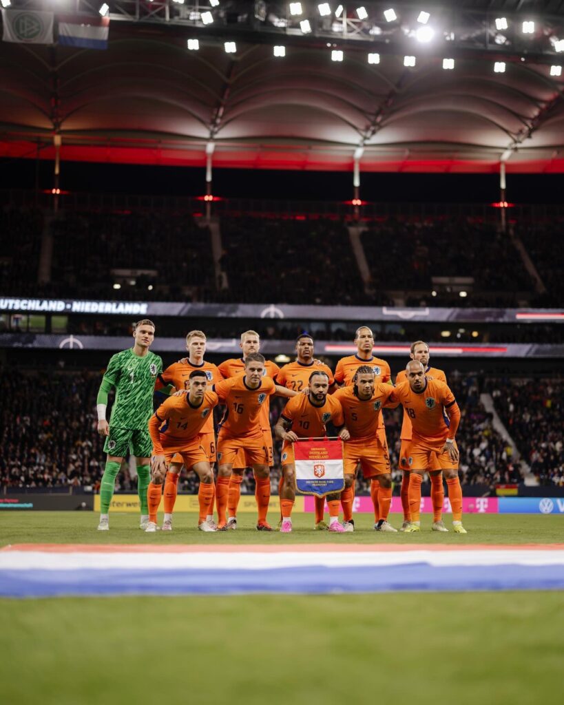 Holanda em preparação para a Eurocopa