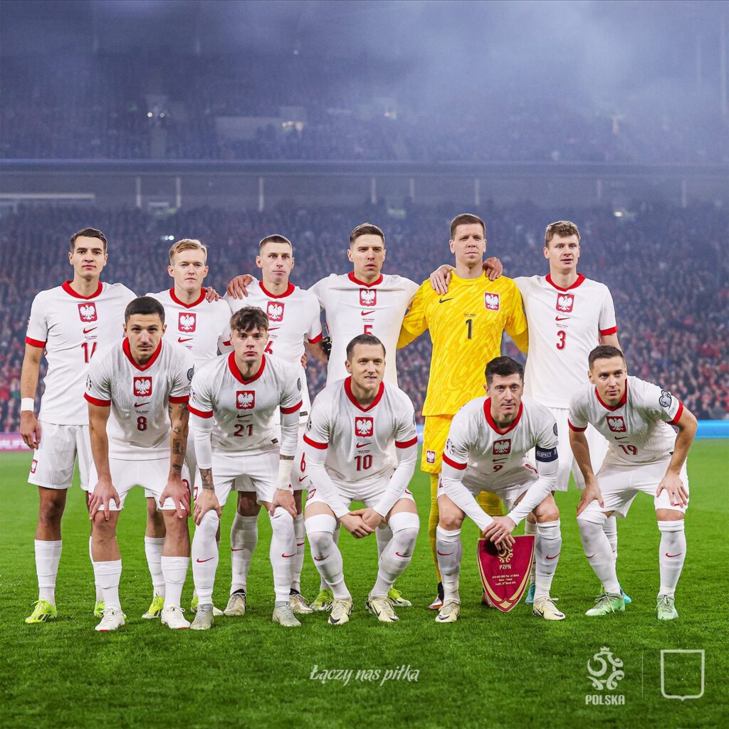 Polônia em jogo preparatório para a Eurocopa