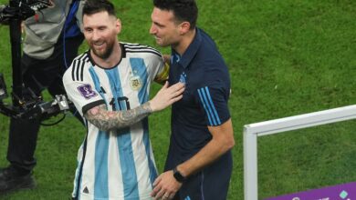 Messi e Scaloni