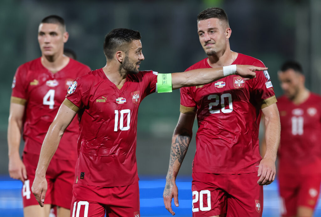 Tadic e Milinkovic-Savic são os principais jogadores da Sérvia