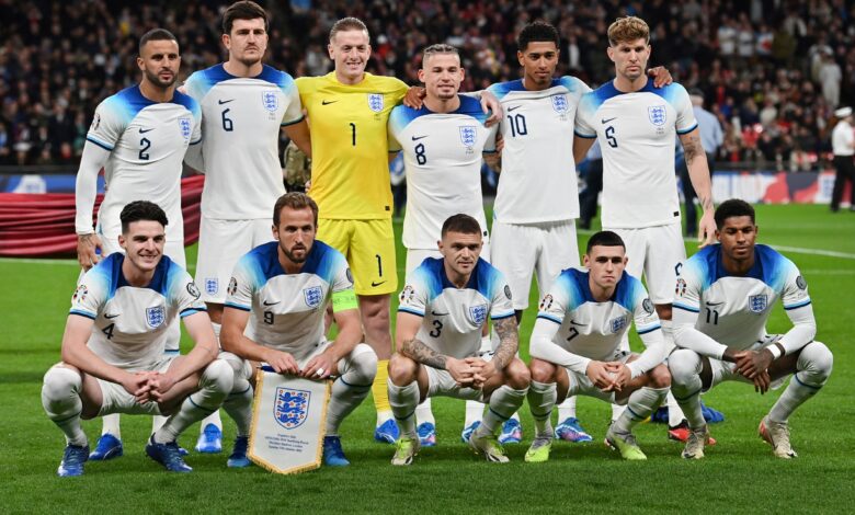 Inglaterra para a Eurocopa