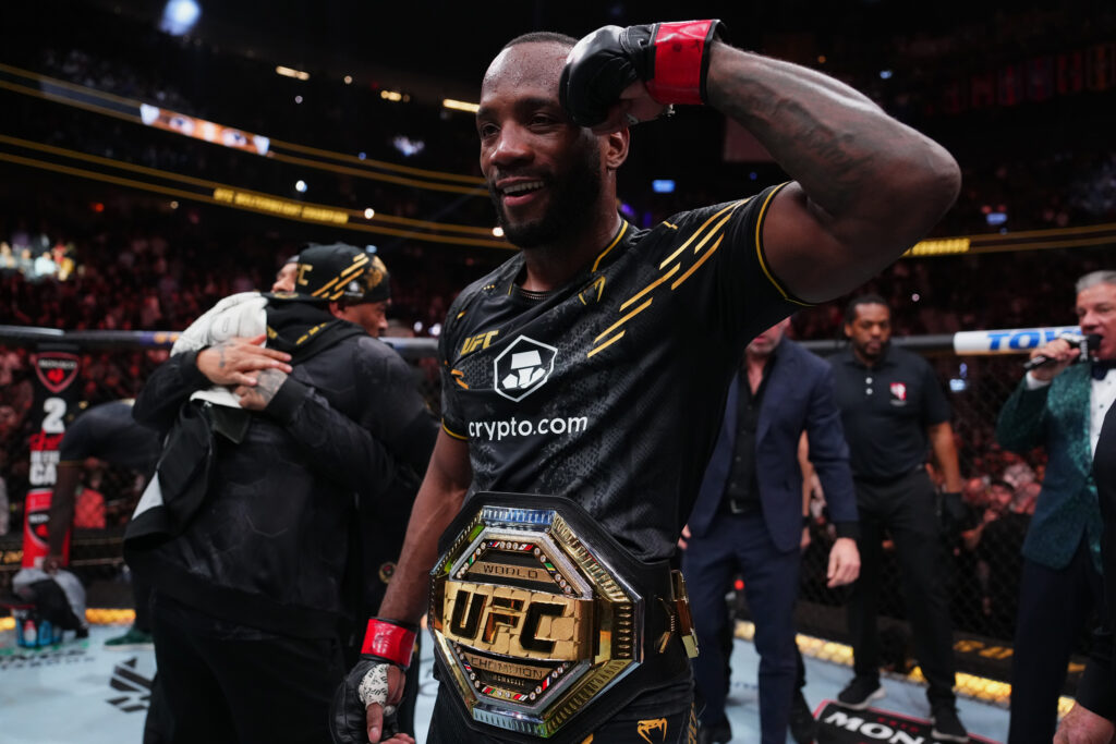 Leon Edwards é o atual campeão peso meio-médio do UFC