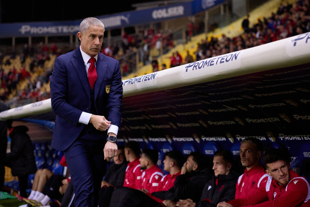 Sylvinho é o técnico da Albânia na Eurocopa