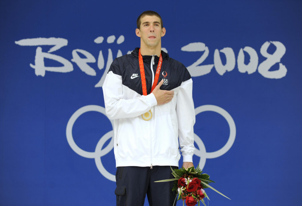 Phelps nas Olimpíadas de 2008