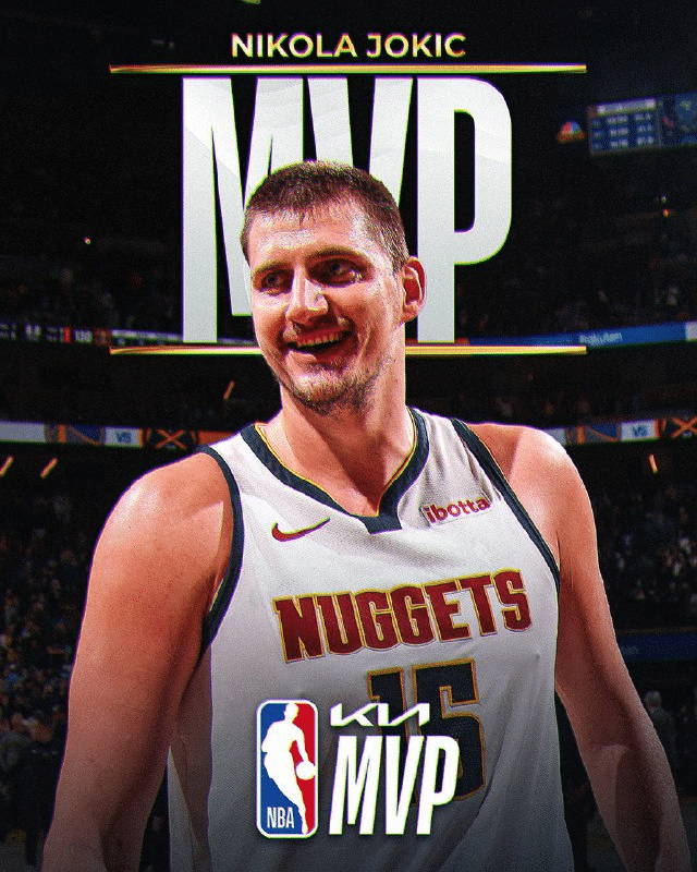 Nikola Jokic vence prêmio de MVP