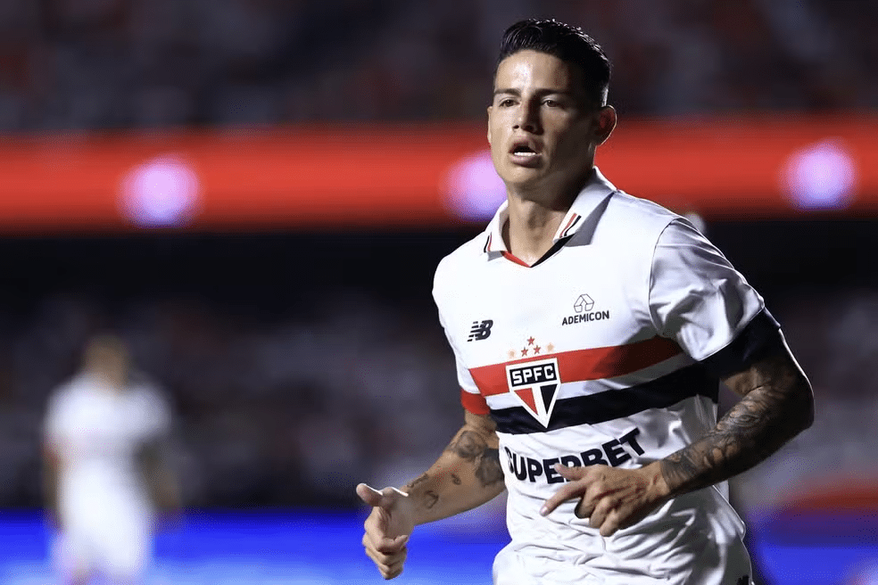 James Rodríguez pelo São Paulo