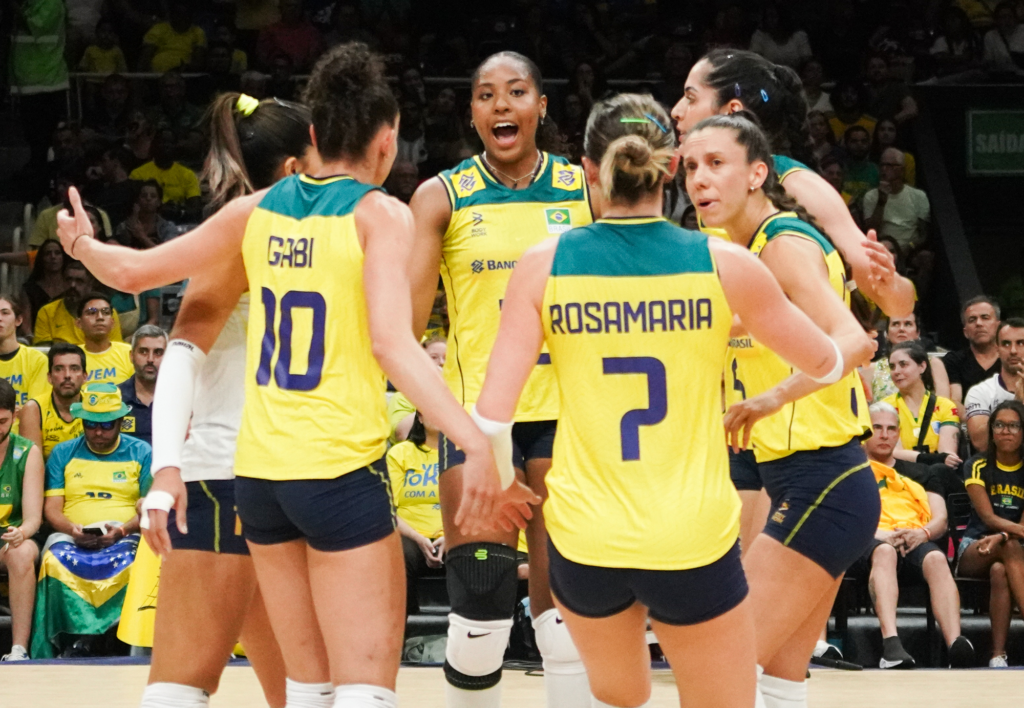 Seleção brasileira vôlei na VNL