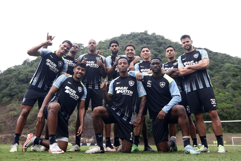 Preparação do Botafogo finalizada para o duelo Vitória x Botafogo
