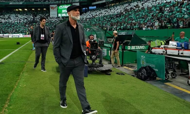 Álvaro Pacheco em jogo do Sporting x Vitória de Guimarães