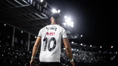 Payet com a camisa 10 do Vasco