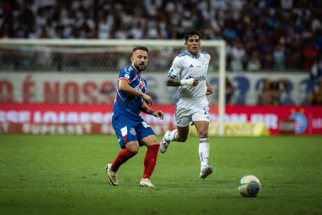 Bahia e Cruzeiro foi o jogo com maior tempo de bola rolando na 11ª rodada do Brasileirão