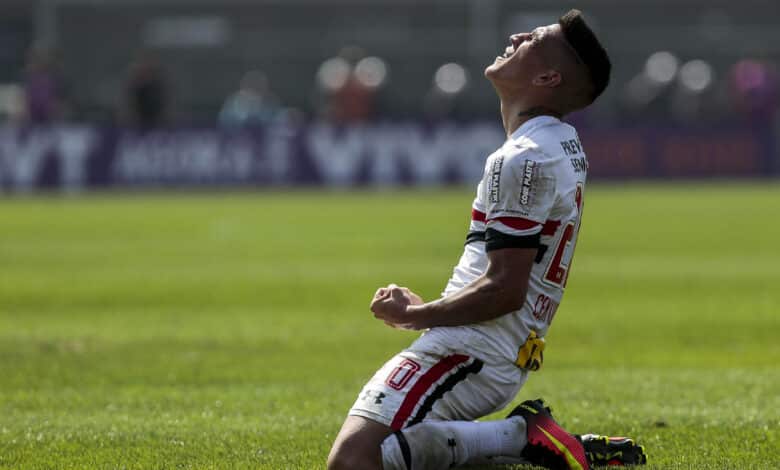 SAO PAULO - SP - 31/7/16 - BRASILEIRO 2016/SAO PAULO X CHAPECOENSE - Centurion do Sao Paulo durante partida do Campeonato Brasileiro no Estadio do Morumbi. Foto: Ale Cabral/AGIF