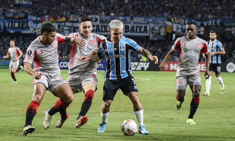 Soteldo em jogo do Grêmio pela Libertadores