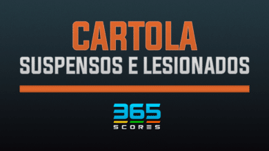 Cartola, suspensos e lesionados