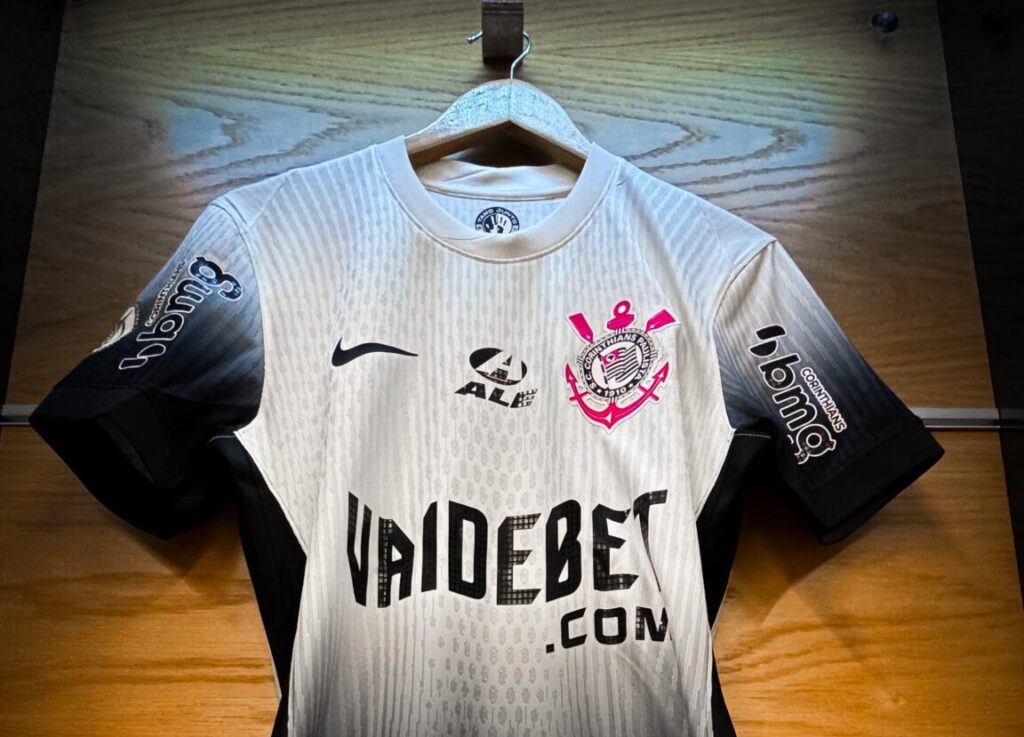 Camisa Corinthians vaidebet