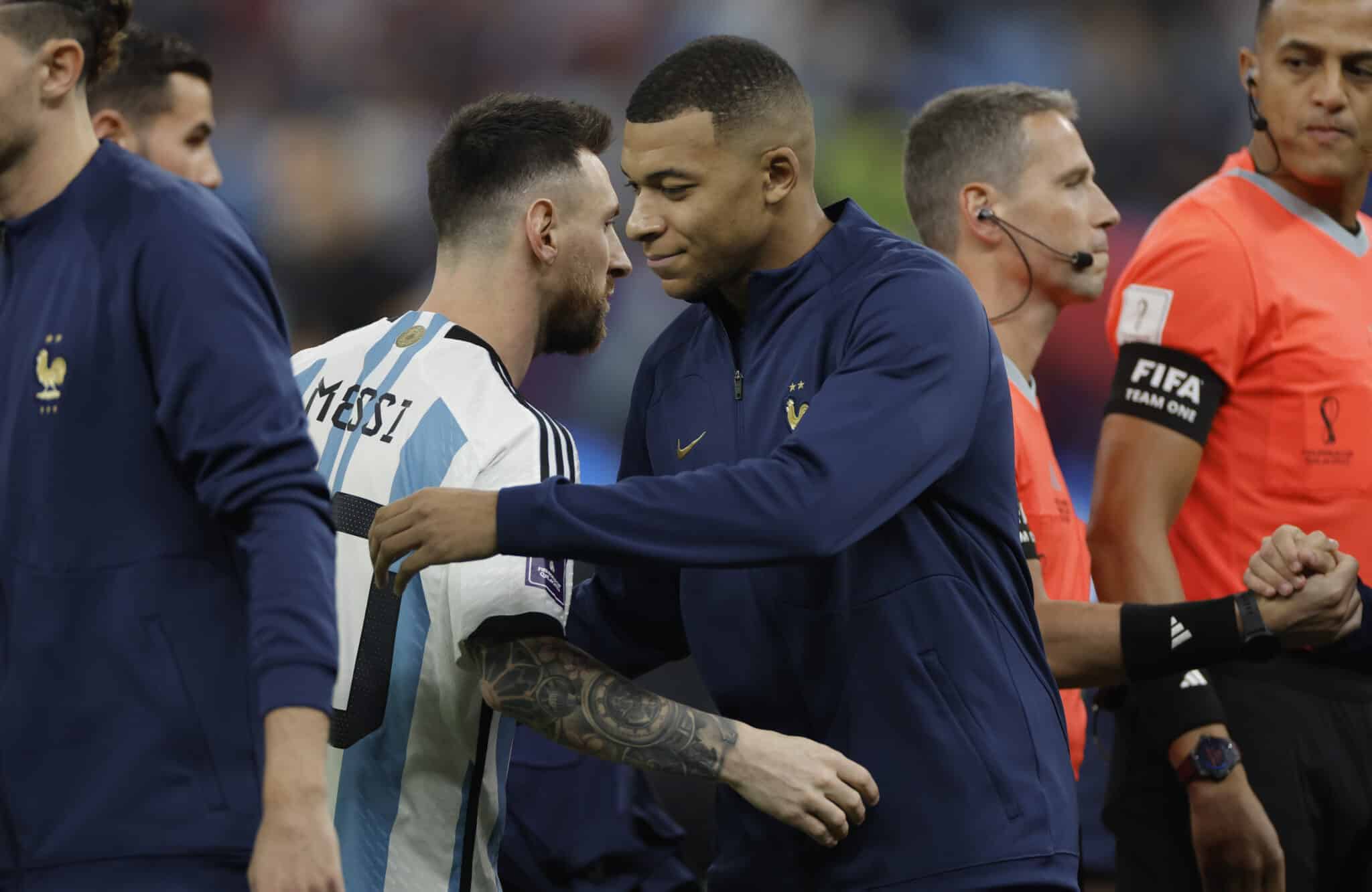 Messi e Mbappe