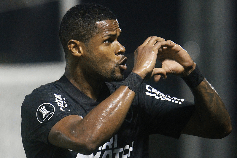 Júnior Santos, atacante do Botafogo