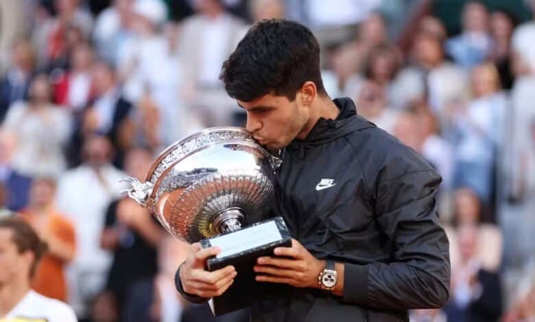 Alcaraz é campeão de Roland Garros