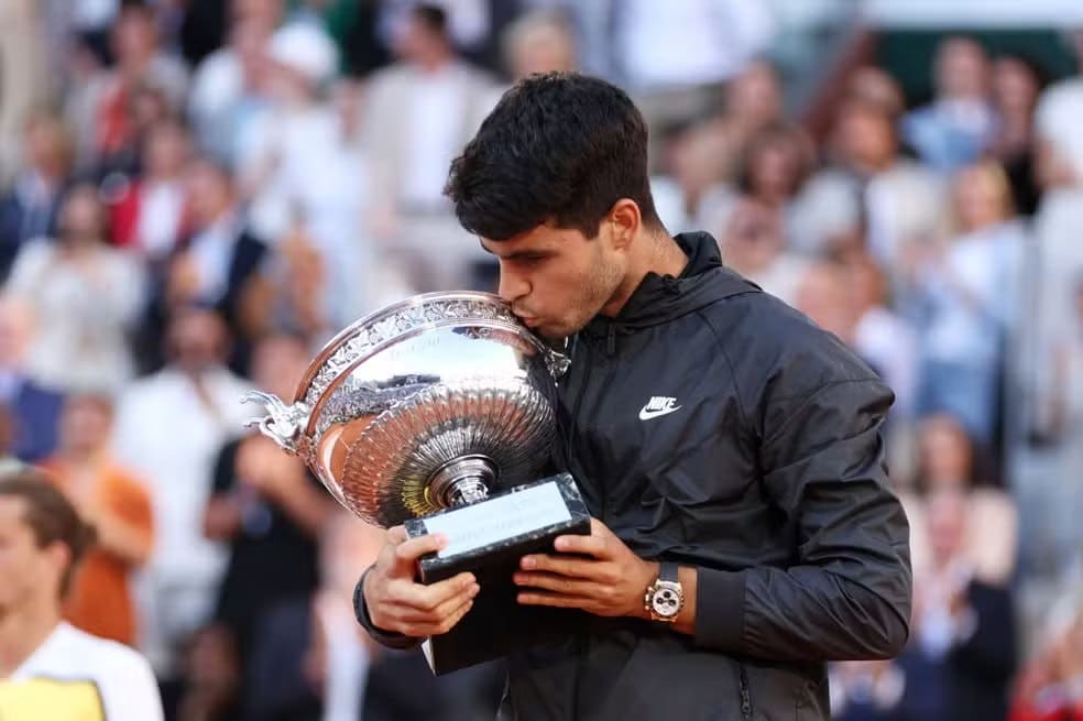 Alcaraz é campeão de Roland Garros