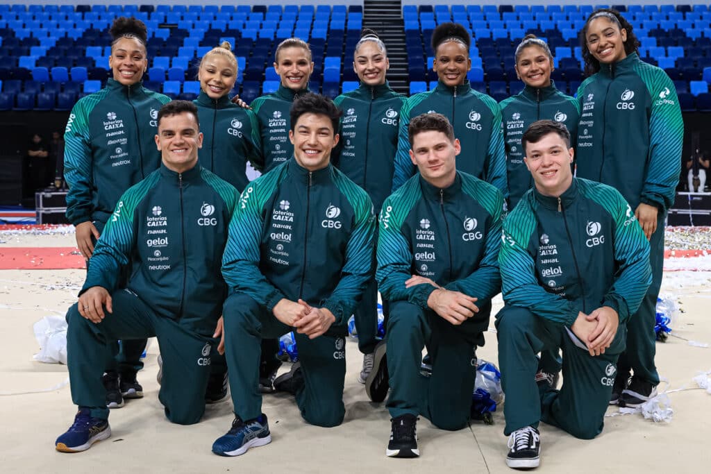 Seleção brasileira de ginástica para as olimpiadas