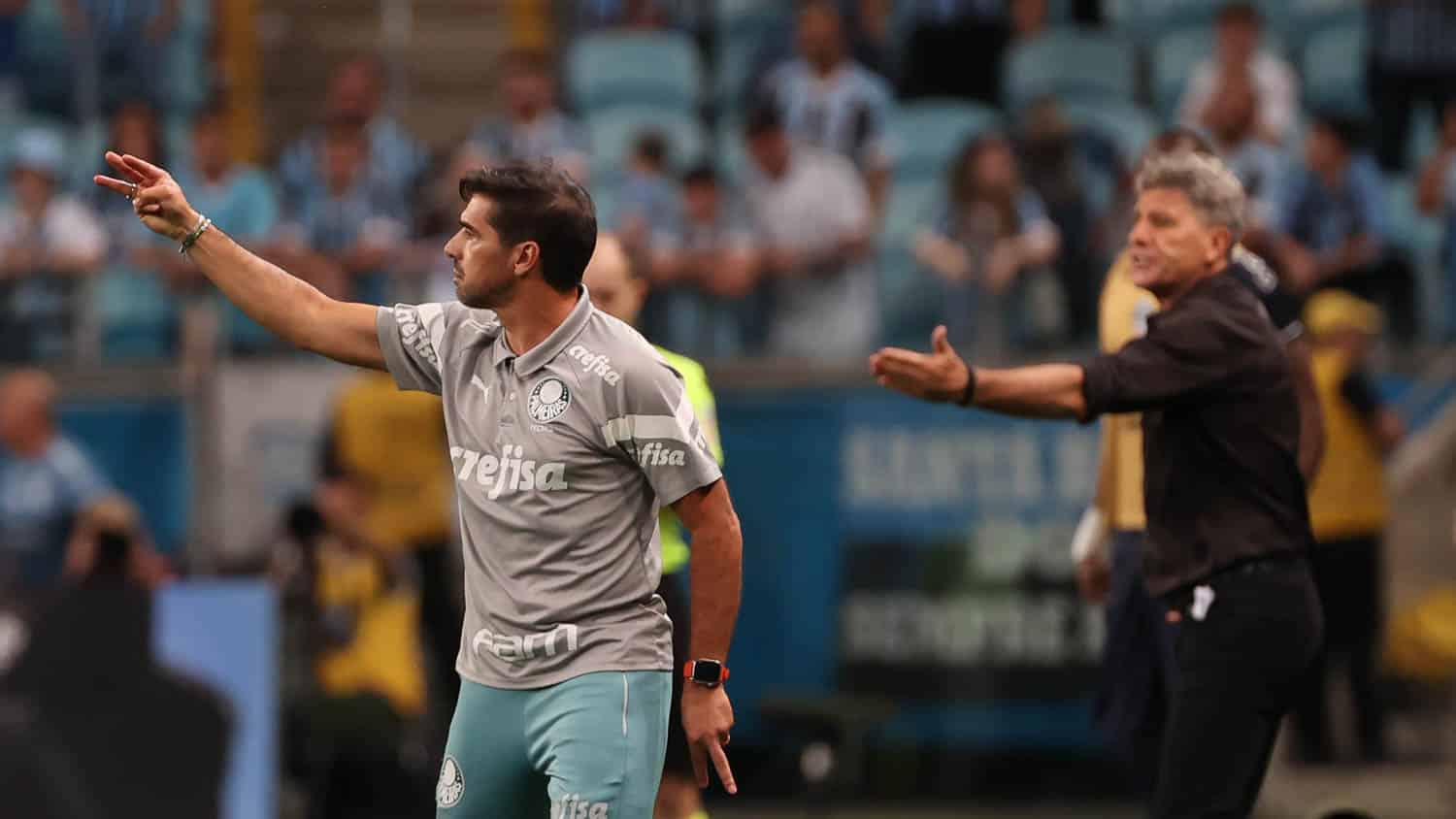 Abel Ferreira e Renato Gaúcho