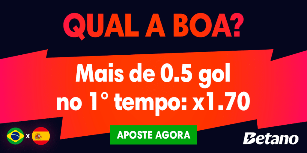 QUAL A BOA? para Brasil x Espanha