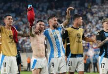 Argentina celebra vaga na final da Copa América 2024