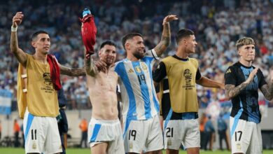 Argentina celebra vaga na final da Copa América 2024