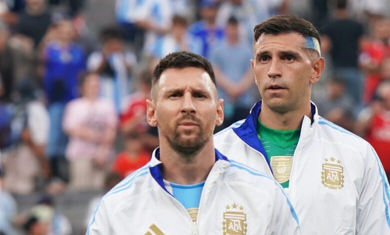 Messi e Martínez estão na seleção da semifinal da Copa América