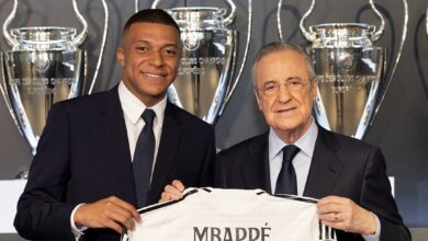 Mbappé no Real Madrid