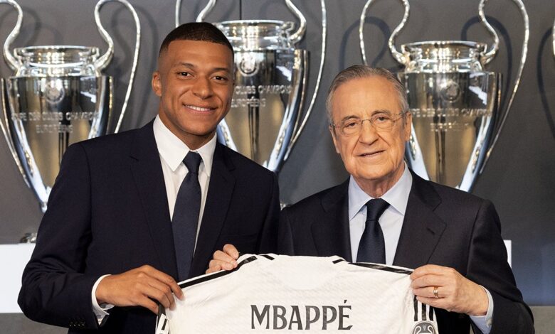 Mbappé no Real Madrid