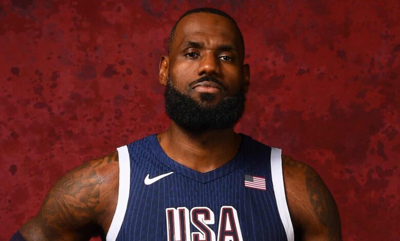 LeBron James será o porta-bandeira dos EUA na Olimpíada