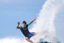 Gabriel Medina no surf olímpico