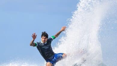 Gabriel Medina no surf olímpico