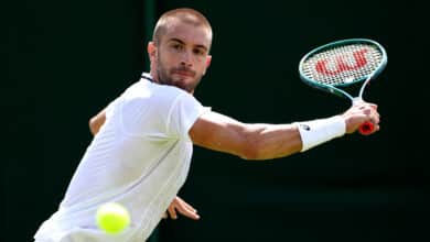 Borna Coric venceu Felipe Meligeni em Wimbledon