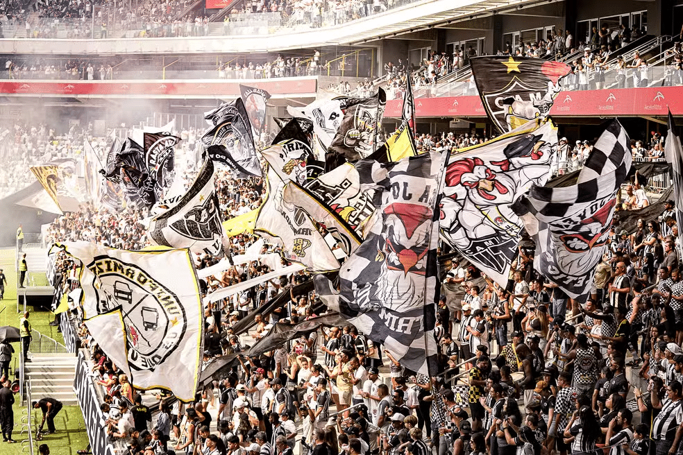 Torcida do Atlético-MG na Arena MRV