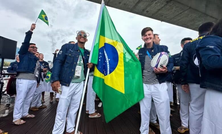 Brasil na cerimônia de abertura