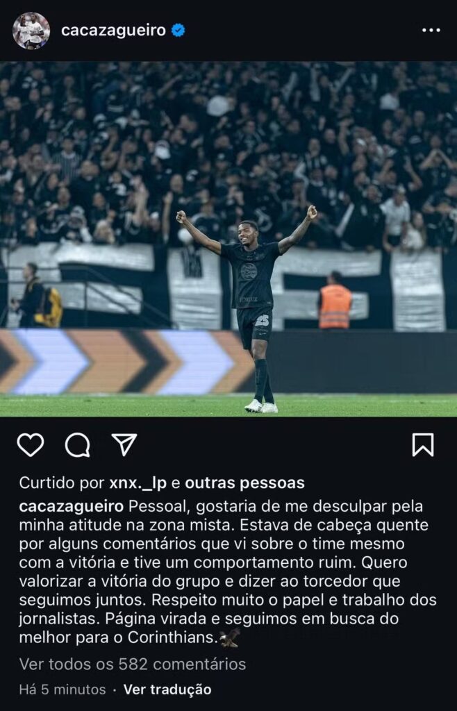 Cacá do Corinthians