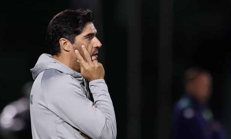 Abel Ferreira em Palmeiras x Cuiabá