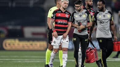 Arrascaeta lesionado no Flamengo