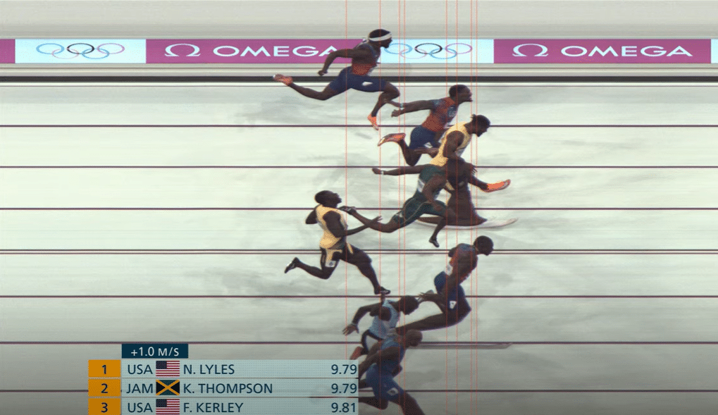 Noah Lyles vence ouro nos 100 rasos