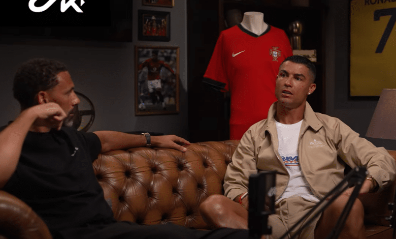 Cristiano Ronaldo em entrevista com Rio Ferdinand