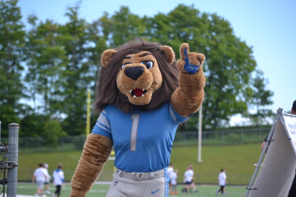 Roary the Lion, mascote do Lions