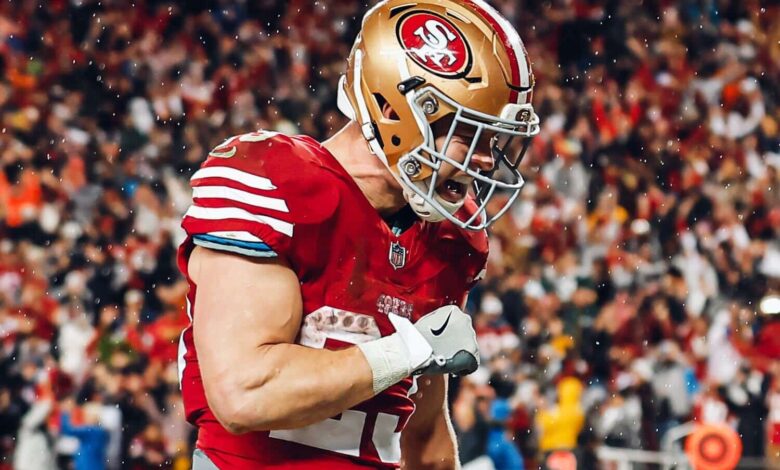 McCaffrey pelo 49ers